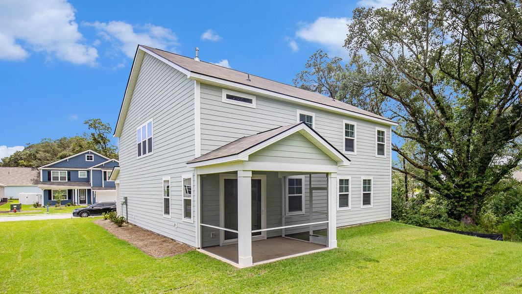 Exterior details of a home in Rich Square at Brunswick Plantation, Ash (Image 6). Exterior details of a home in Rich Square at Brunswick Plantation, Ash (Image 6).