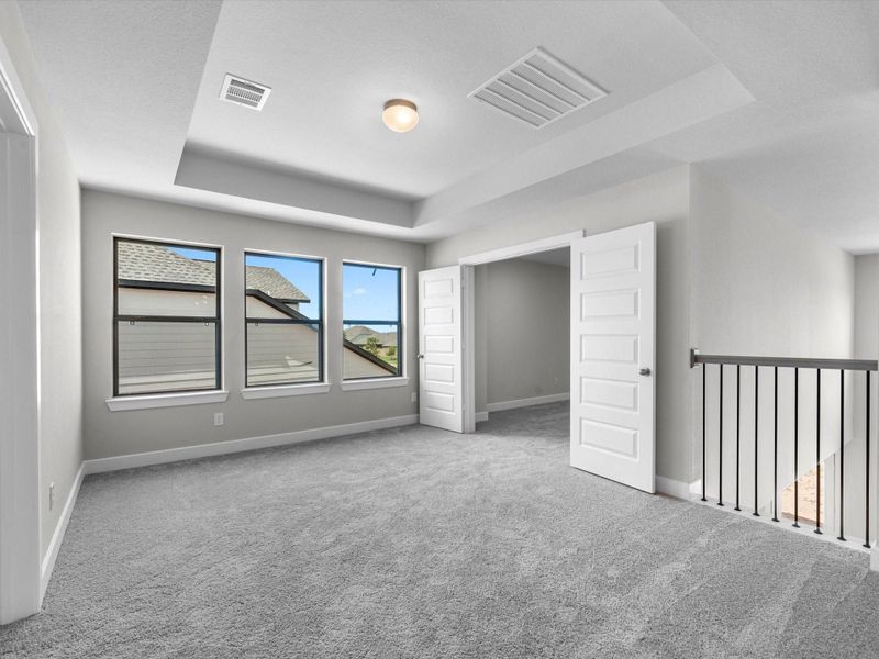 Spacious, unfurnished interior of a new home in Lago Mar - 60', Texas City (Image 19). Spacious, unfurnished interior of a new home in Lago Mar - 60', Texas City (Image 19).