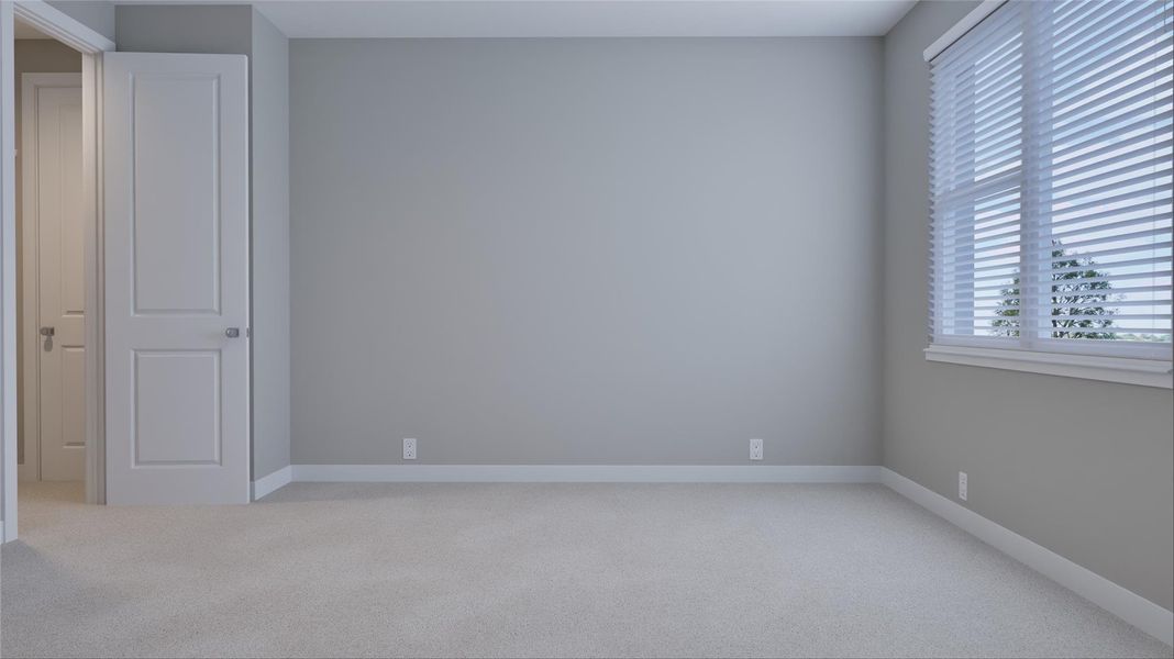 Spacious, unfurnished interior of a new home in Canterra Creek 60', Iowa Colony (Image 18). Spacious, unfurnished interior of a new home in Canterra Creek 60', Iowa Colony (Image 18).