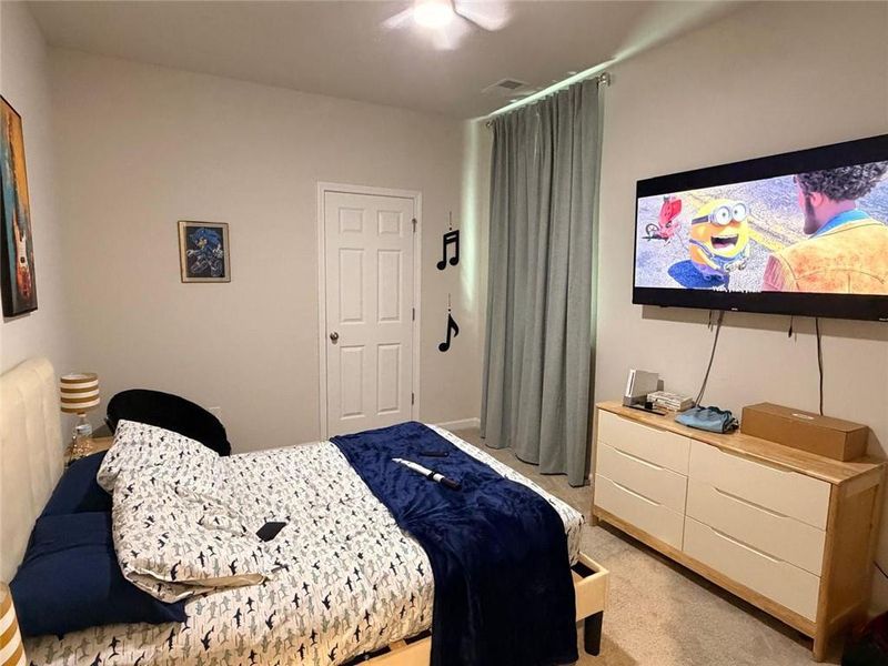 Furnished interior view inside a new home in Wehunt Meadows, Hoschton (Image 12).
