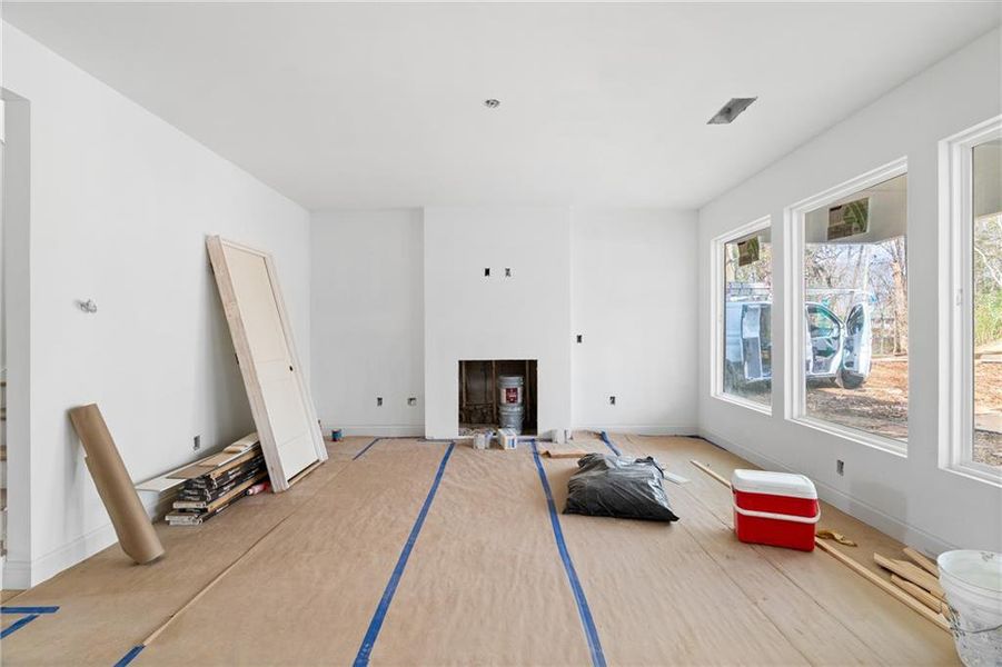 In-progress construction of a new home in , Gainesville, GA (Image 21).