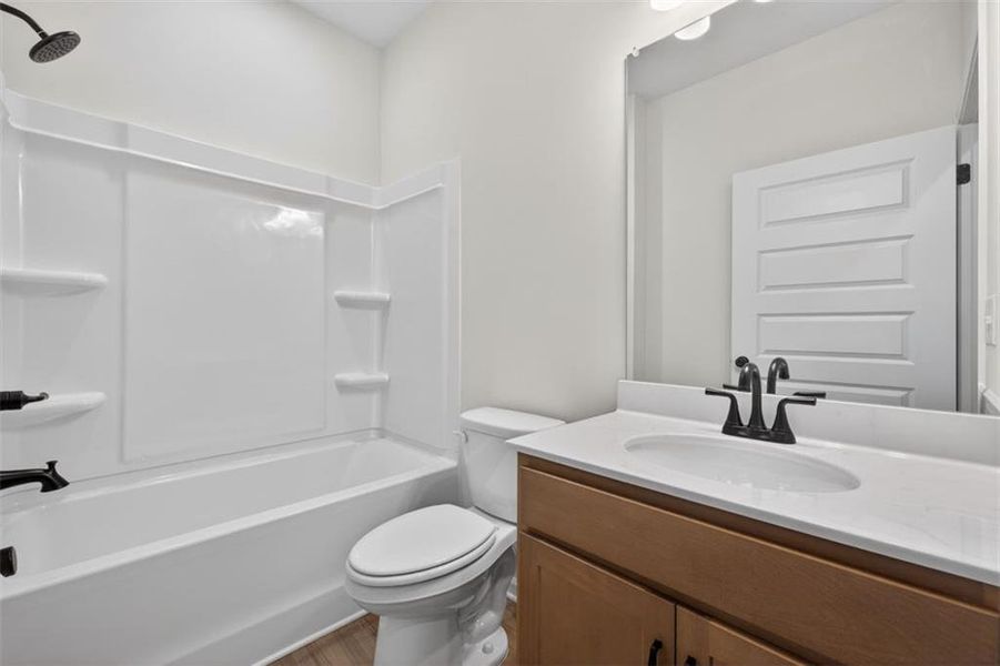 Furnished interior view inside a new home in Jones Ridge, Dallas (Image 11).