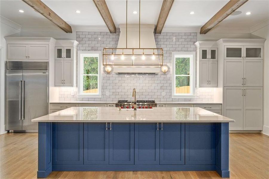 Furnished interior view inside a new home in , Marietta (Image 9).