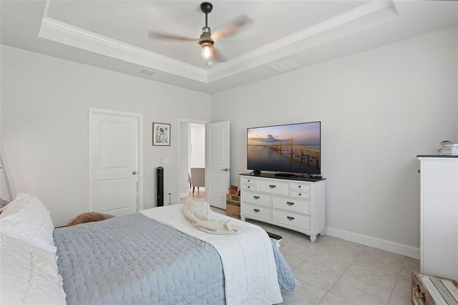 Furnished interior view inside a new home in , Parrish (Image 17).