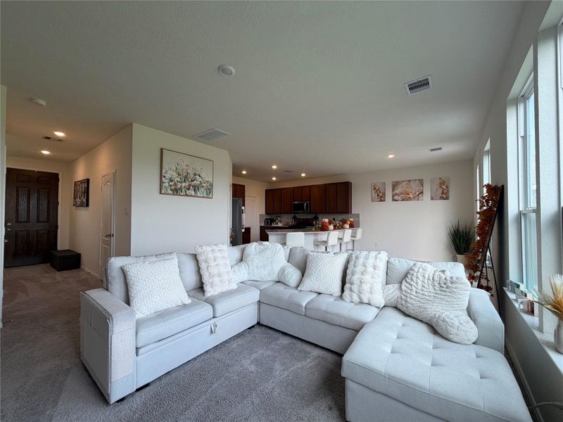 Furnished interior view inside a new home in , Katy (Image 28).