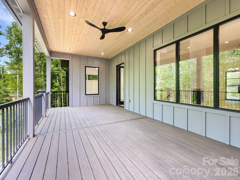 Exterior details and patio area of a home in , Fairview (Image 28).