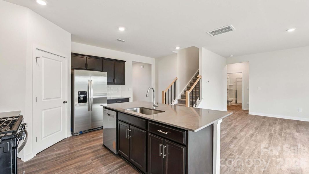 Furnished interior view inside a new home in Sonoma Hills, Charlotte (Image 8).