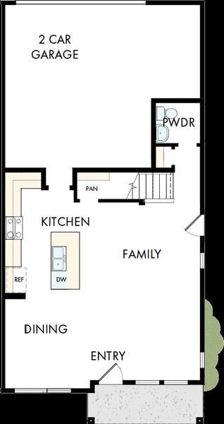 2D floor plan layout of this home in Baseline Foothills Collection, Broomfield, CO (Image 2). 2D floor plan layout of this home in Baseline Foothills Collection, Broomfield, CO (Image 2).