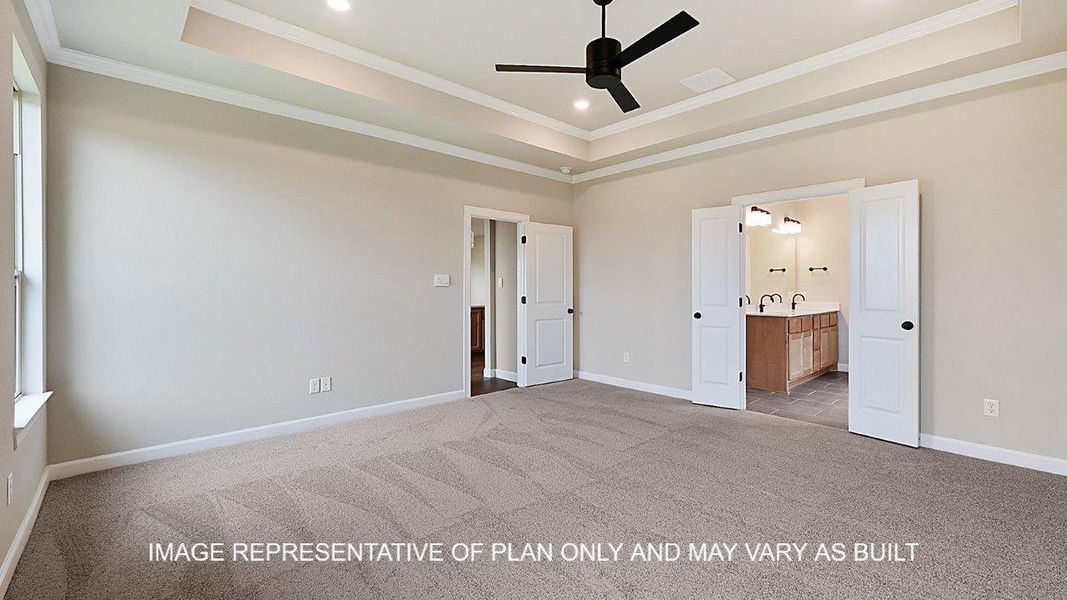 Spacious, unfurnished interior of a new home in Wellborn Settlement, College Station (Image 18).