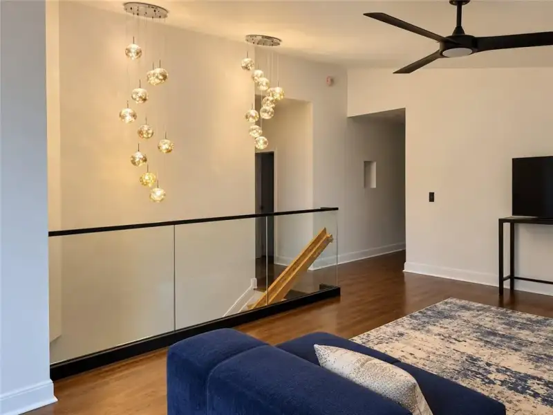 Furnished interior view inside a new home in , Atlanta (Image 33).