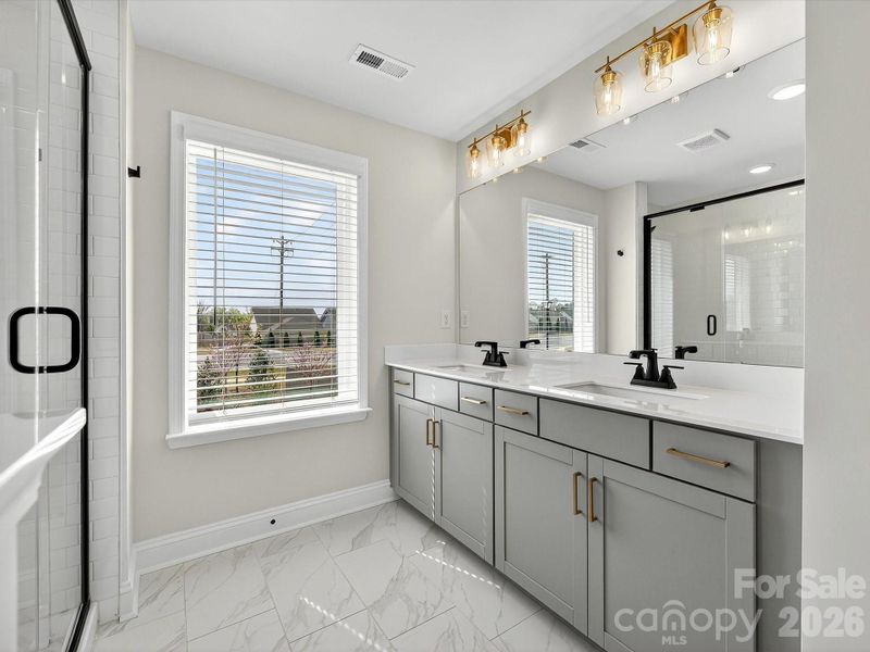 Furnished interior view inside a new home in Westview Towns, Waxhaw (Image 9).