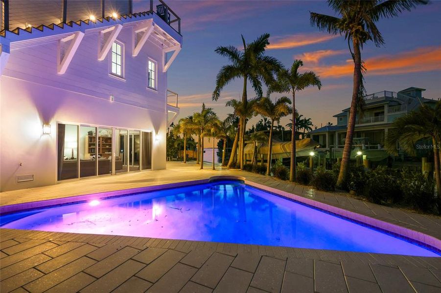 Exterior details and patio area of a home in , Bradenton Beach (Image 23).