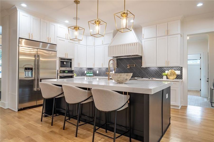 Furnished interior view inside a new home in , Brookhaven (Image 9).