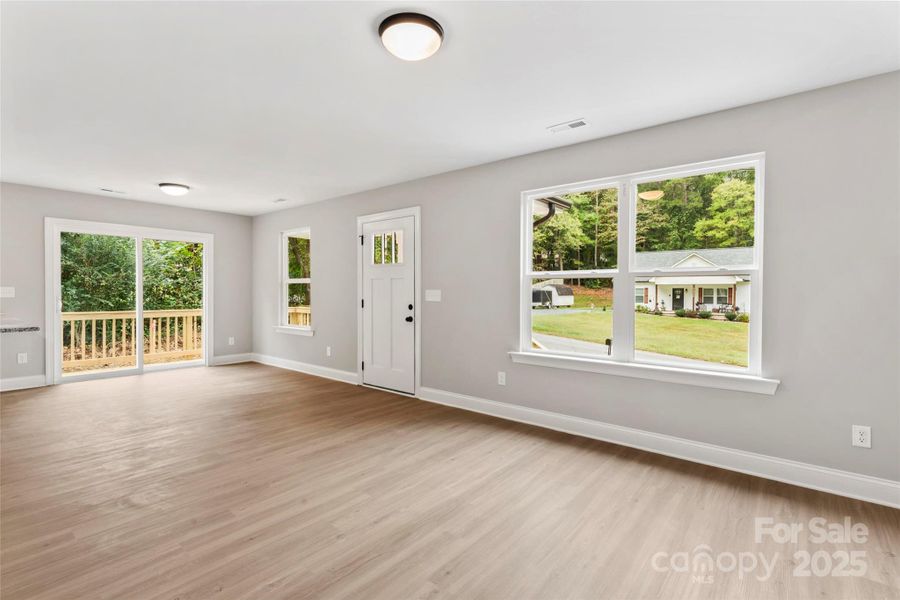 Spacious, unfurnished interior of a new home in , Albemarle (Image 18). Spacious, unfurnished interior of a new home in , Albemarle (Image 18).
