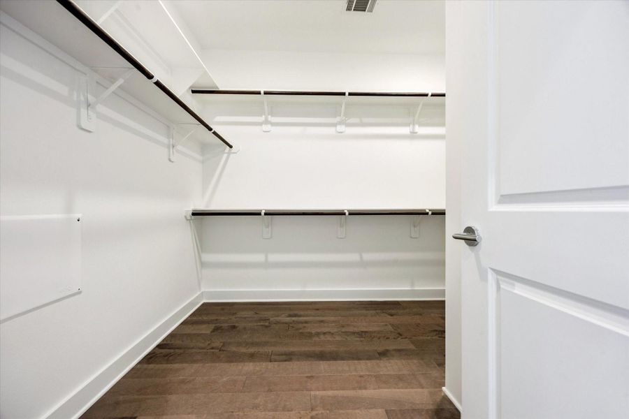 HUGE Walk In Closet * Approximately 11.5 X 8.5. HUGE Walk In Closet * Approximately 11.5 X 8.5.