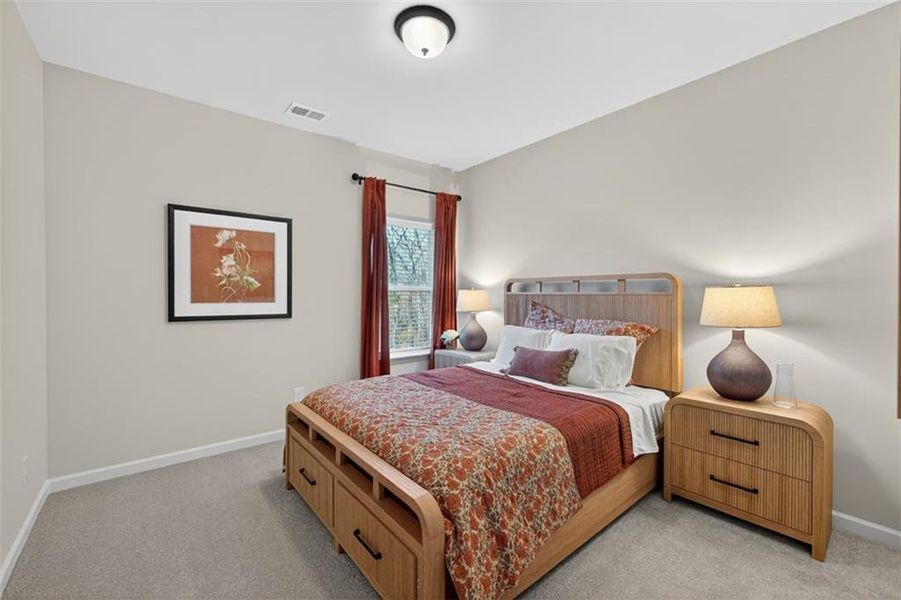 Furnished interior view inside a new home in Sagebrook, Powder Springs (Image 24).