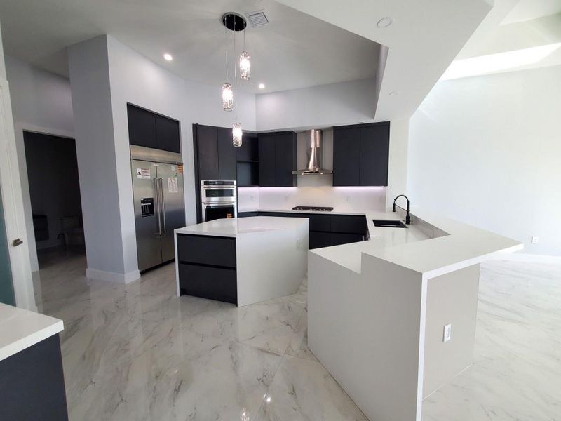 Furnished interior view inside a new home in , Davie (Image 5).