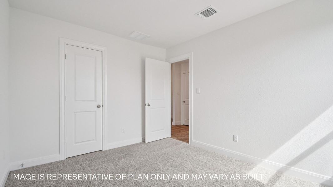 Representative unfurnished interior of a home built from the The Westley by D.R. Horton in Railhead, Cedar Creek (Image 21).