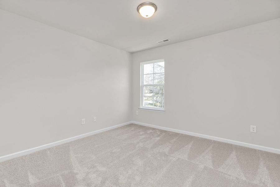 Representative unfurnished interior of a home built from the Greensboro by Keystone Homes NC in The Wilcox, Greensboro (Image 43).