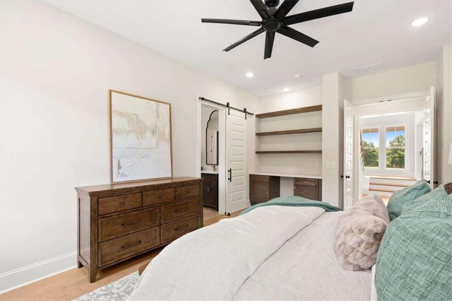 Furnished interior view inside a new home in , Roopville (Image 43).