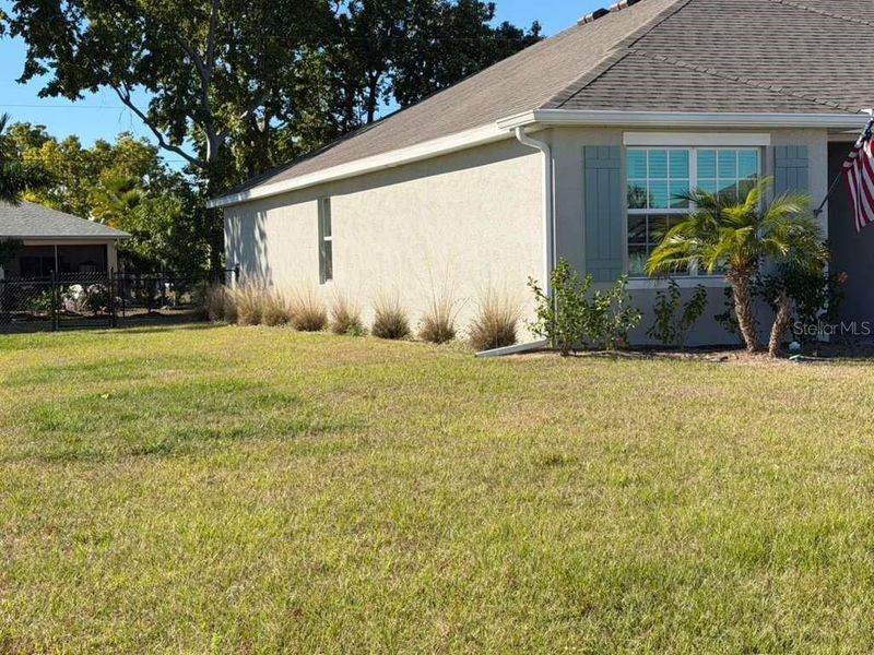 Exterior details and patio area of a home in Burnt Store Village, Punta Gorda (Image 23).