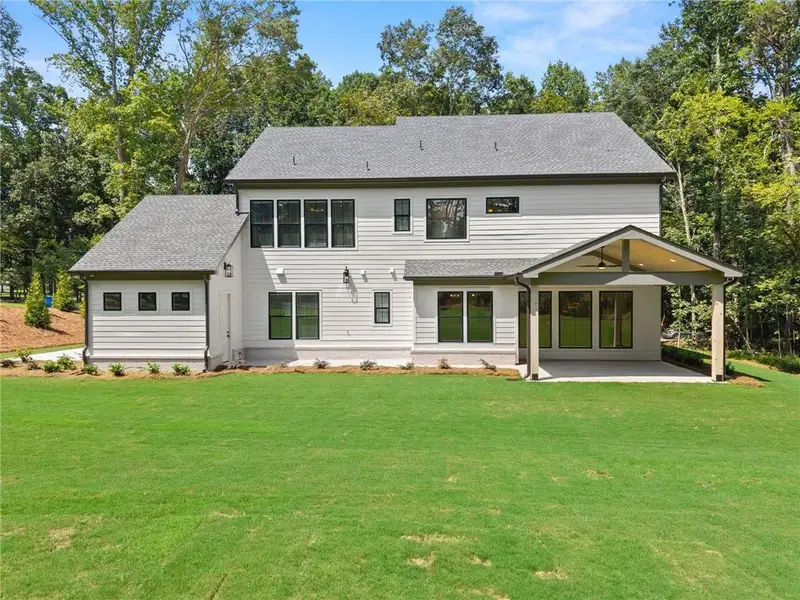 Exterior details and patio area of a home in , Cumming (Image 31).