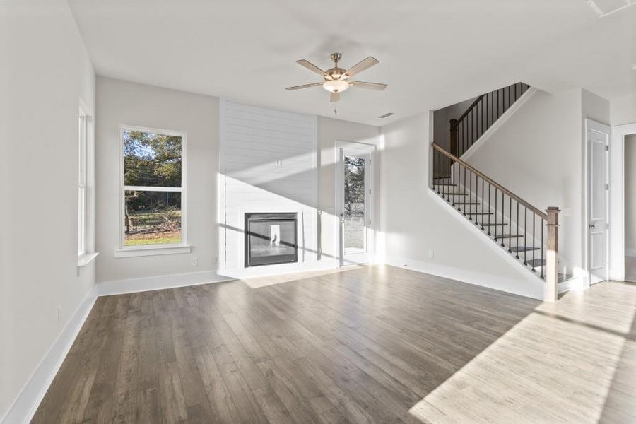 Spacious, unfurnished interior of a new home in Red Bird Manor, Jefferson (Image 23). Spacious, unfurnished interior of a new home in Red Bird Manor, Jefferson (Image 23).