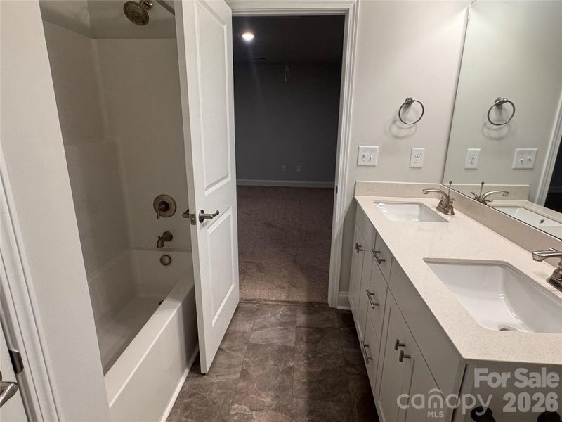 Furnished interior view inside a new home in Pine Trace, Gastonia (Image 8).