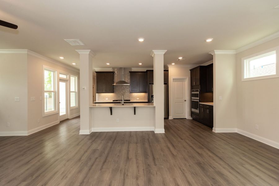 Representative unfurnished interior of a home built from the The Owens by The Providence Group in Waterhaven, Cumming (Image 24).