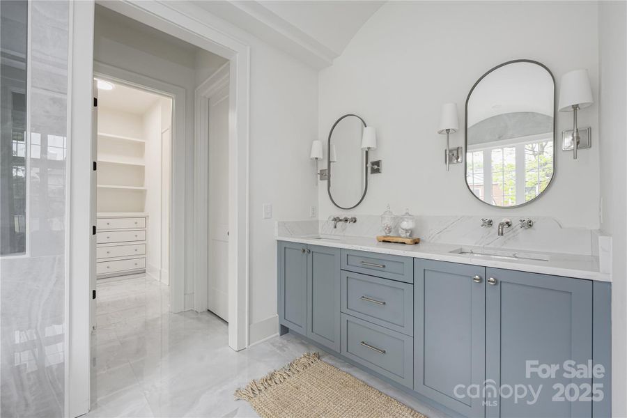 Furnished interior view inside a new home in , Charlotte (Image 28).