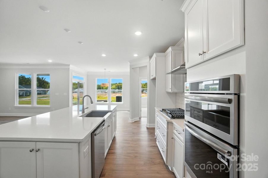 Furnished interior view inside a new home in Heritage - 55+ Community, Indian Trail (Image 10).