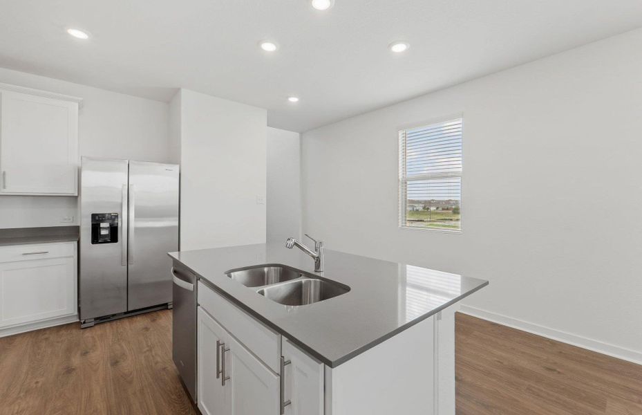 Furnished interior view inside a new home in Sonterra, Jarrell (Image 8). Furnished interior view inside a new home in Sonterra, Jarrell (Image 8).