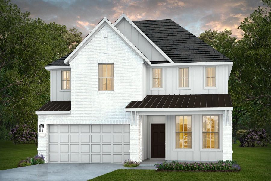 Representative exterior photo of a completed home built from the Sanford by Pulte Homes in Davis Ranch, San Antonio, TX (Image 20).