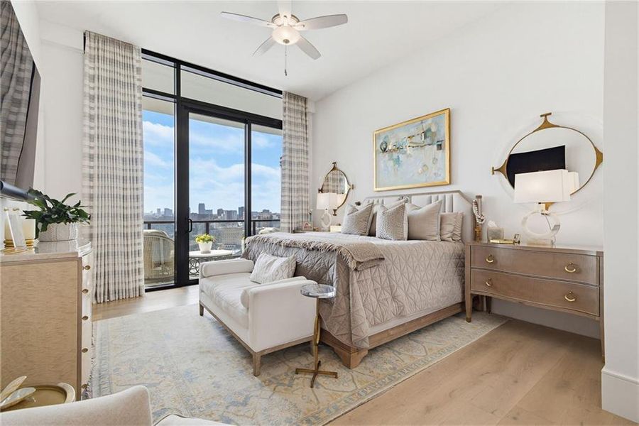 Furnished interior view inside a new home in The Dillon Buckhead, Atlanta (Image 10). Furnished interior view inside a new home in The Dillon Buckhead, Atlanta (Image 10).