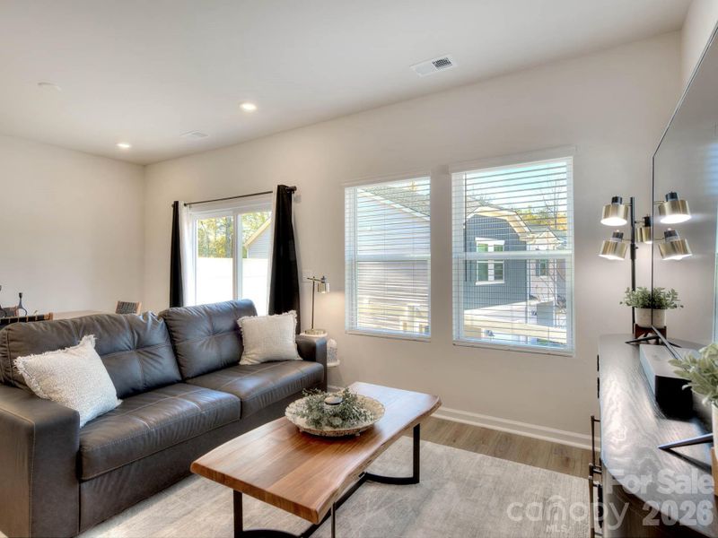Furnished interior view inside a new home in , Fort Mill (Image 18). Furnished interior view inside a new home in , Fort Mill (Image 18).