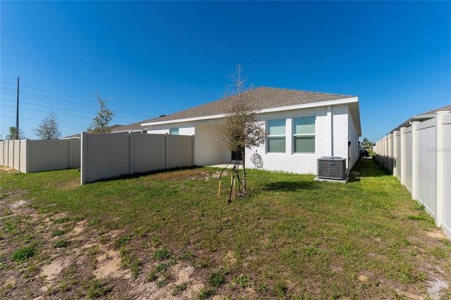 Exterior details and patio area of a home in Lawson Dunes, Haines City (Image 3).