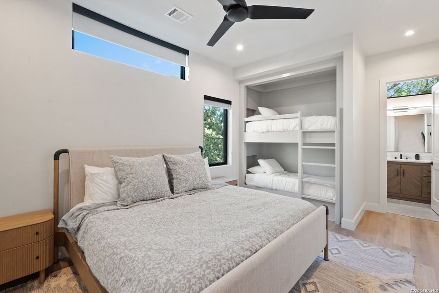 Furnished interior view inside a new home in , Kingsland (Image 11).