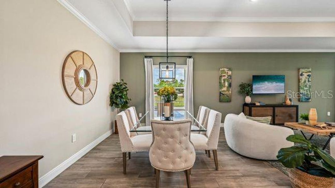 Furnished interior view inside a new home in , Venice (Image 8).