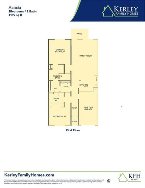 2D floor plan layout of this home in Silver Leaf, Dawsonville, GA (Image 2). 2D floor plan layout of this home in Silver Leaf, Dawsonville, GA (Image 2).