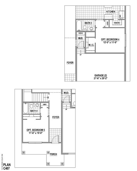 Plan C407 Options 1