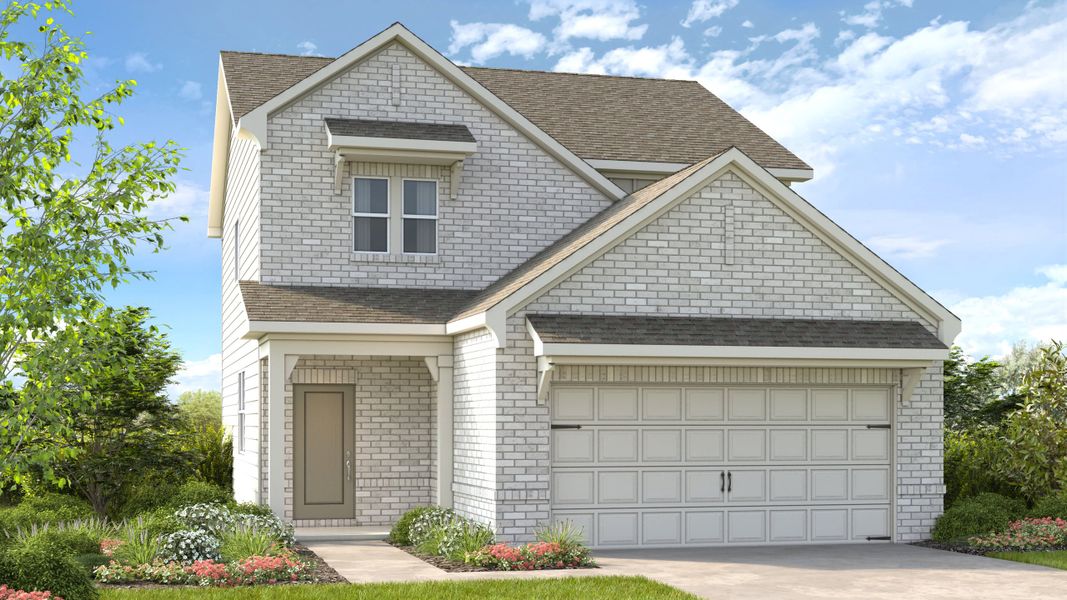 Representative exterior photo of a completed home built from the Jefferson by Taylor Morrison in Heritage River, Euharlee, GA (Image 20).
