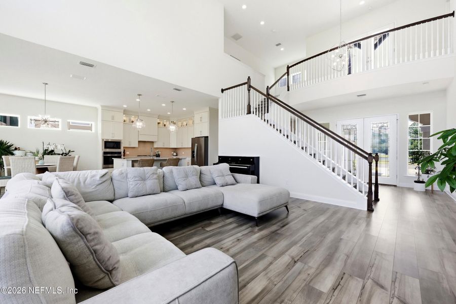 Furnished interior view inside a new home in Tamaya, Jacksonville (Image 6). Furnished interior view inside a new home in Tamaya, Jacksonville (Image 6).