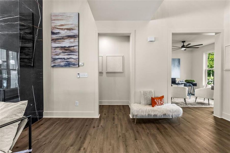 Furnished interior view inside a new home in , Greensboro (Image 19).