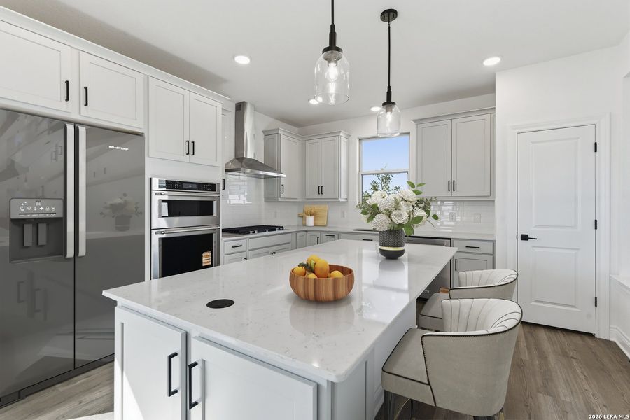 Furnished interior view inside a new home in Del Webb New Braunfels at Veramendi, New Braunfels (Image 3).