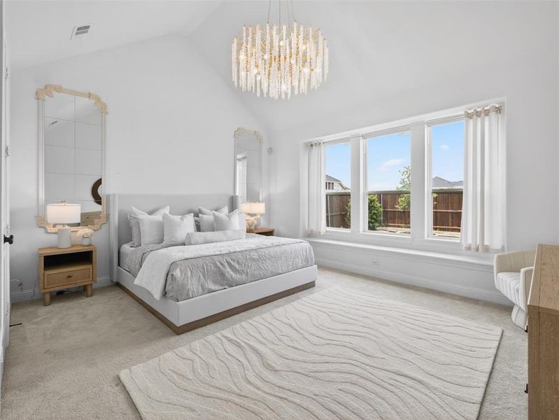 Furnished interior view inside a new home in , Wylie (Image 27).