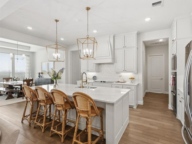 Furnished interior view inside a new home in , New Fairview (Image 18).