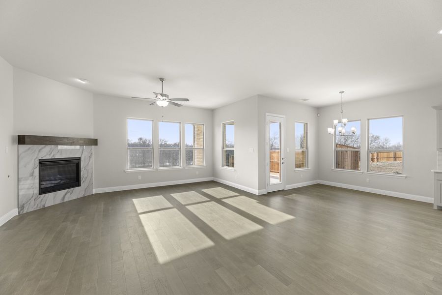Spacious, unfurnished interior of a new home in Brookshire at Legacy Hills, Celina (Image 18). Spacious, unfurnished interior of a new home in Brookshire at Legacy Hills, Celina (Image 18).