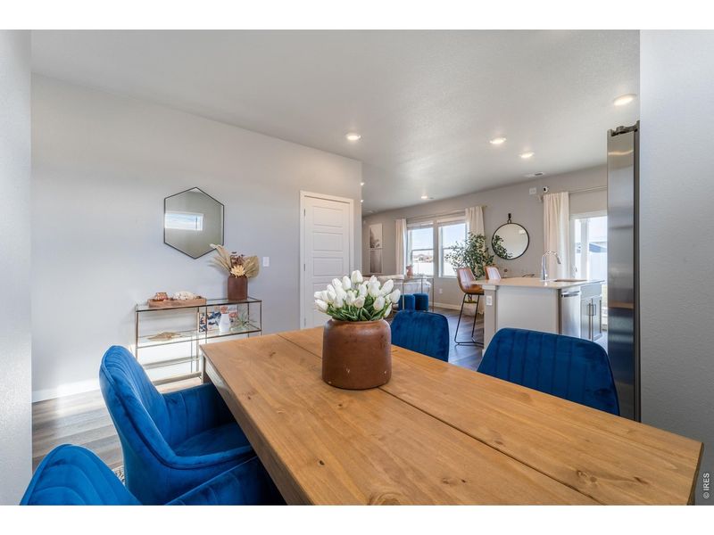Furnished interior view inside a new home in Liberty Draw, Evans (Image 14).