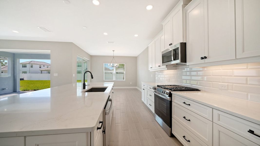 Furnished interior view inside a new home in Windward Real Estate and Homes for Sale in Sarasota, FL - Neal Communities, Lakewood Ranch (Image 9).