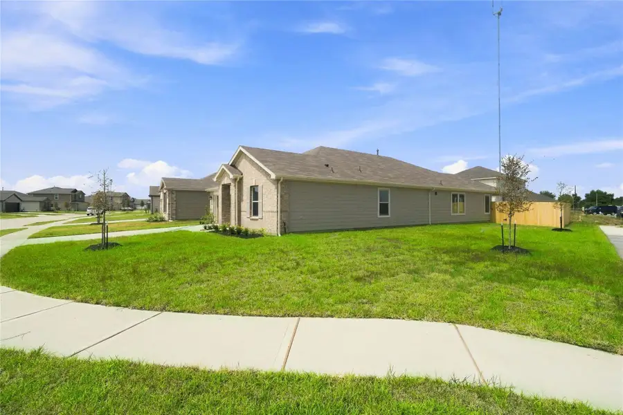 Spacious corner lot!